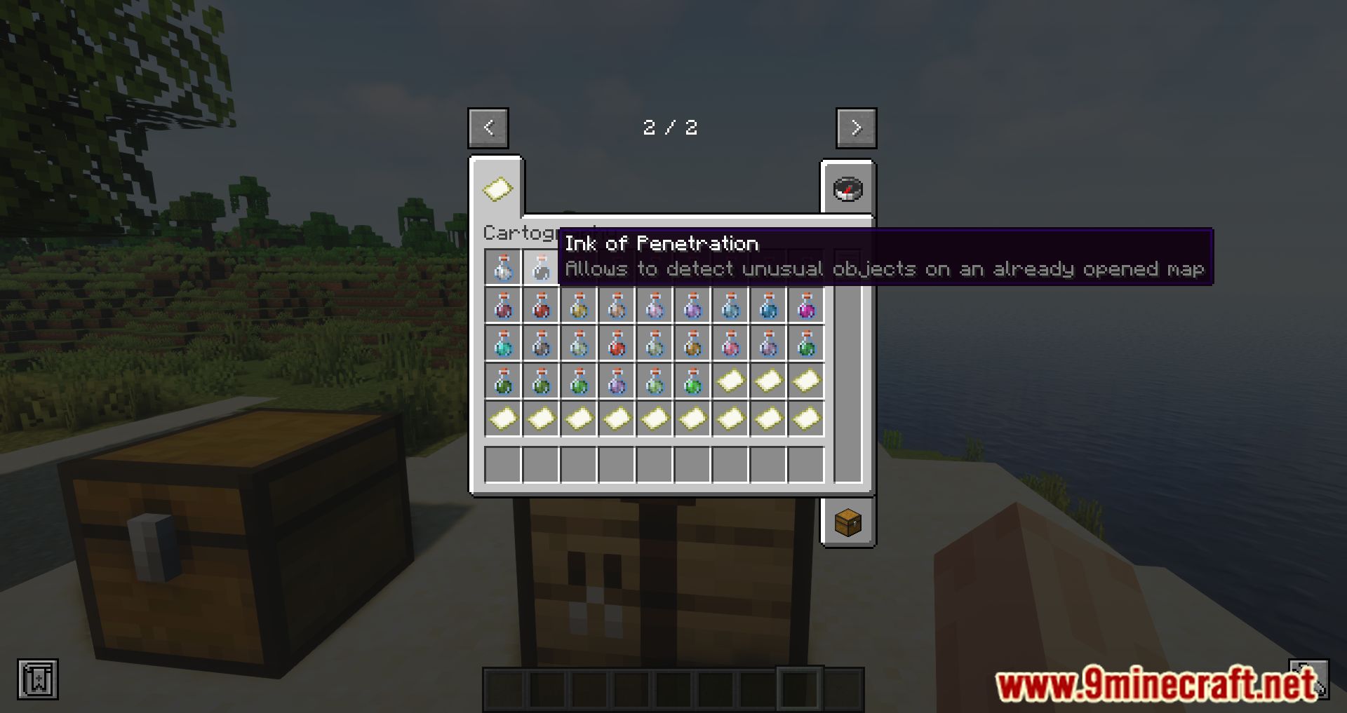 Corail Adventurer Mod (1.20.1, 1.19.3) - Offers Adventurer Map Making Tools 12