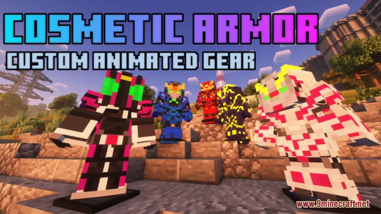 Cosmetic Armor Resource Pack (1.20.6, 1.20.1) - Texture Pack 1