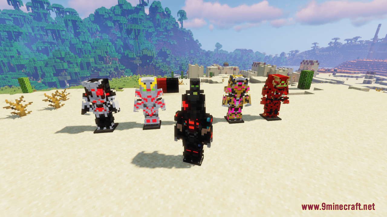 Cosmetic Armor Resource Pack (1.20.6, 1.20.1) - Texture Pack 14