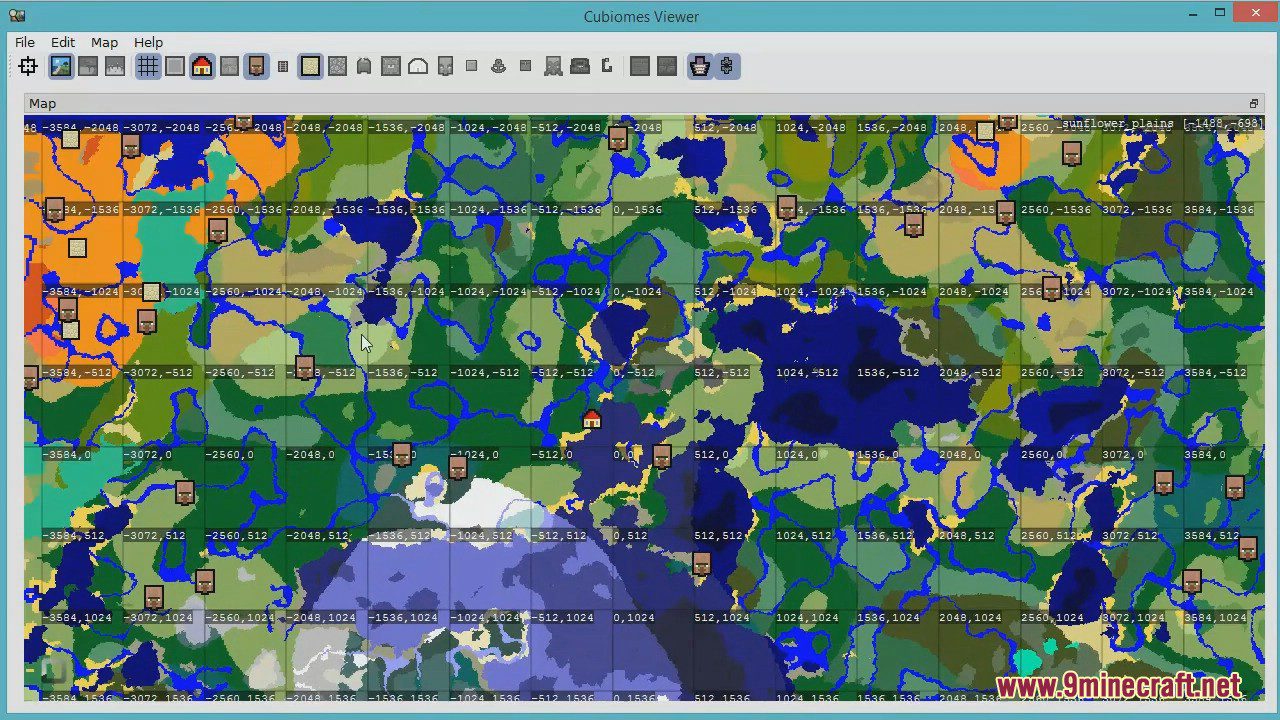 Cubiomes Viewer (1.21, 1.20.1) - Minecraft Seed Finder and Map Viewer 7