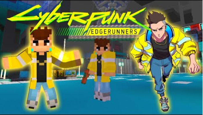 Cyberpunk: Edgerunners Addon (1.19) - MCPE/Bedrock Mod 1