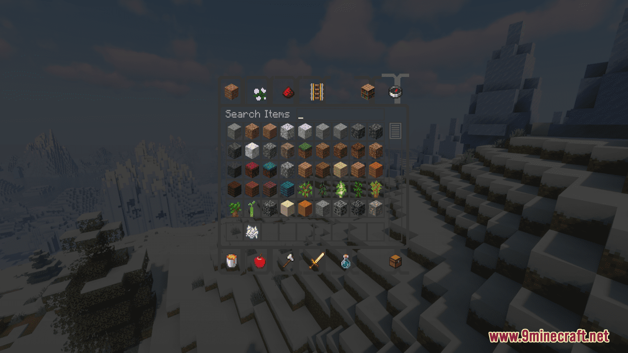 Dark Clear GUI Resource Pack (1.20.4, 1.19.4) - Texture Pack 2