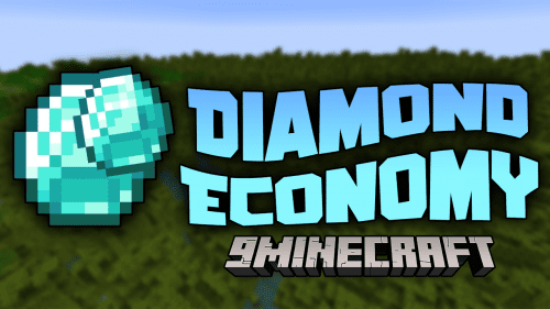 Diamond Economy Mod (1.20.6, 1.20.1) – Convert Diamonds Into Currency Thumbnail