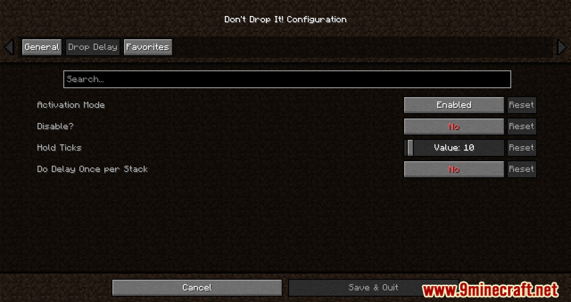 Don't Drop It! Mod (1.19.2, 1.18.2) - Prevent Accidental Dropping Of Items 4