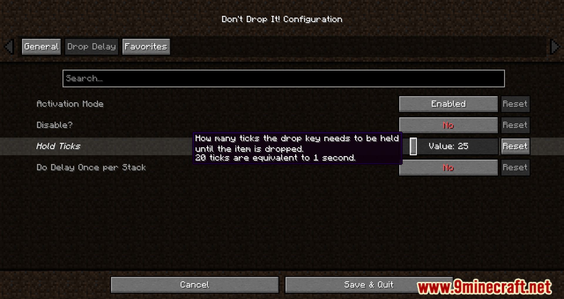 Don't Drop It! Mod (1.19.2, 1.18.2) - Prevent Accidental Dropping Of Items 13