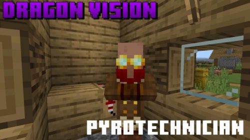 Dragon Vision Addon (1.19) – MCPE/Bedrock Mod Thumbnail