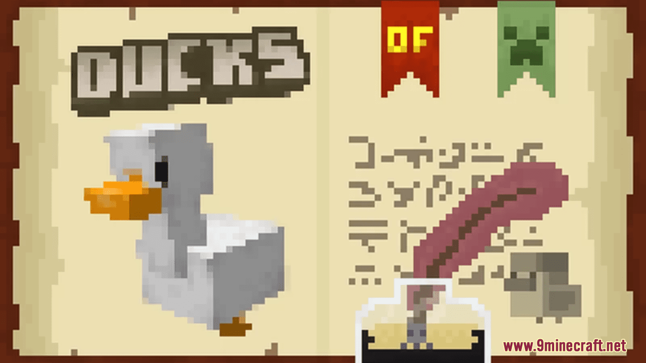 Ducks Resource Pack (1.20.6, 1.20.1) - Texture Pack 1