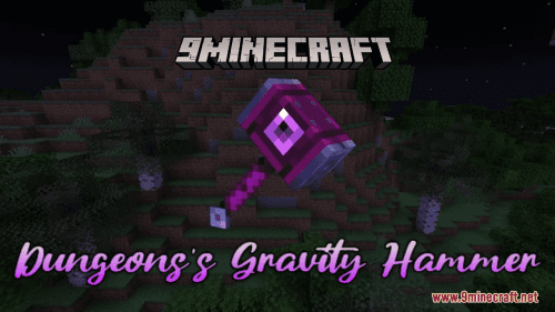 Dungeons’s Gravity Hammer Resource Pack (1.20.6, 1.20.1) – Texture Pack Thumbnail