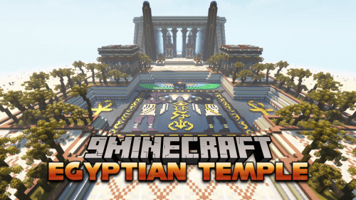 Egyptian Temple Map (1.21.1, 1.20.1) – Gorgeous Structure Thumbnail