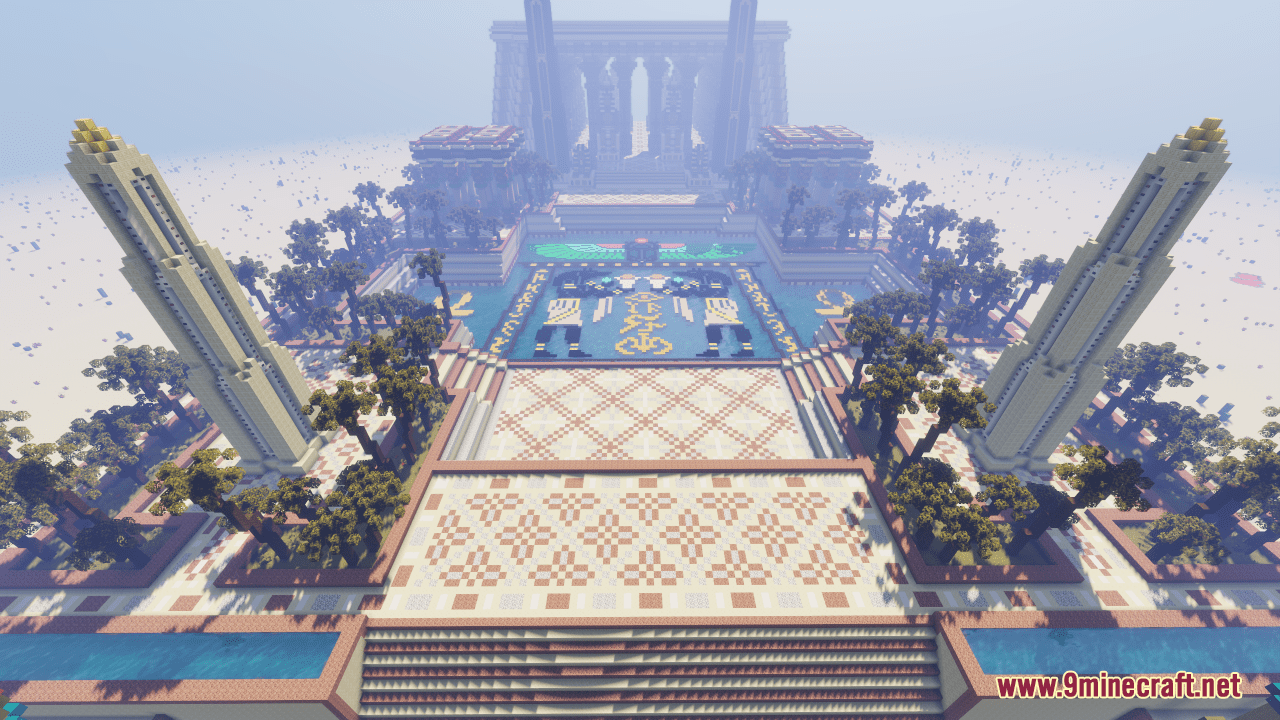 Egyptian Temple Map (1.21.1, 1.20.1) - Gorgeous Structure 6