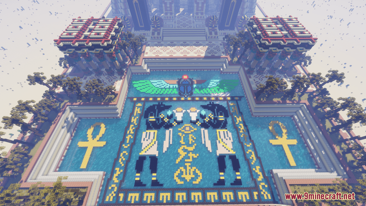 Egyptian Temple Map (1.21.1, 1.20.1) - Gorgeous Structure 7