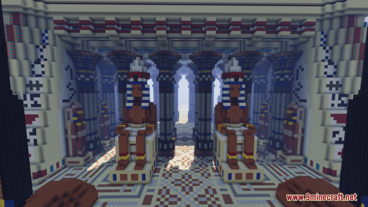 Egyptian Temple Map (1.21.1, 1.20.1) - Gorgeous Structure 9