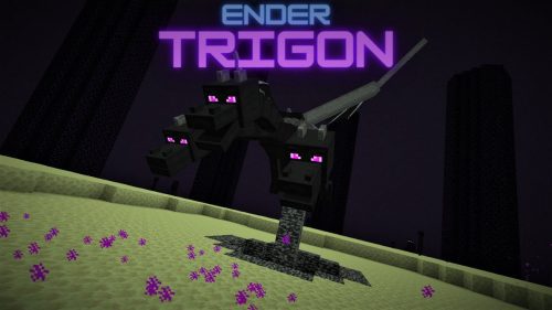 Ender Trigon Mod (1.20.4, 1.19.4) – Hardcore version of Ender Dragon Thumbnail