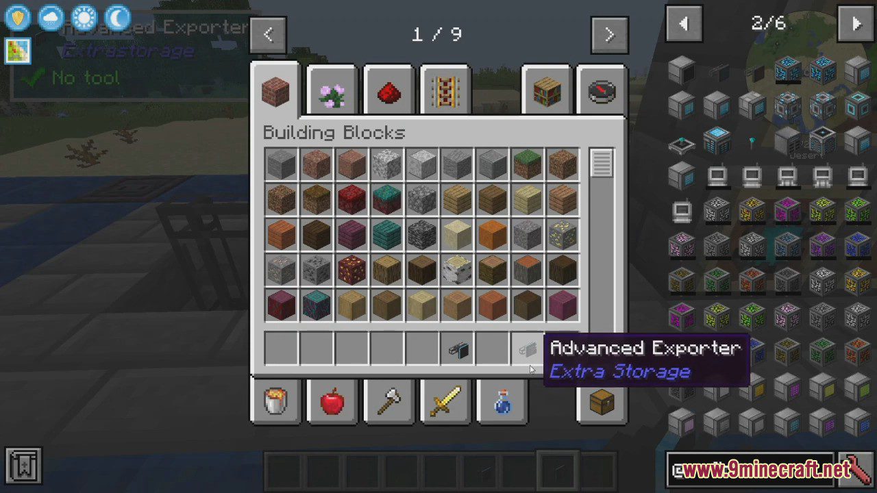 ExtraStorage Mod (1.20.4, 1.19.2) - New Blocks to Refined Storage 4