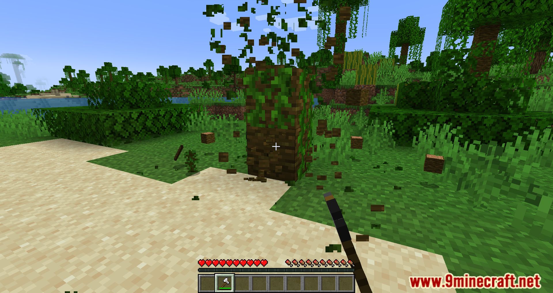 Fabric Tree Chopper Mod (1.19.2, 1.18.2) - Easier And More Real Tree Cutting 3