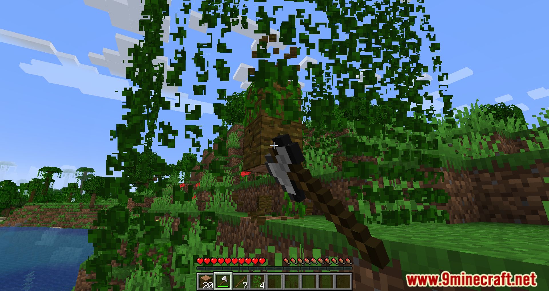 Fabric Tree Chopper Mod (1.19.2, 1.18.2) - Easier And More Real Tree Cutting 9