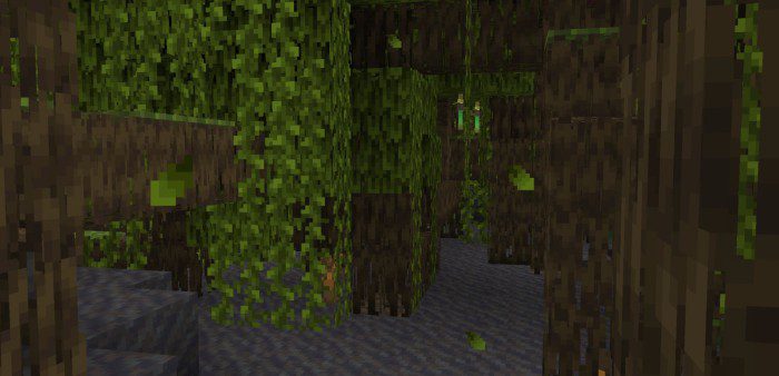 Fused's Falling Leaves Addon (1.20, 1.19) - MCPE/Bedrock Mod 3