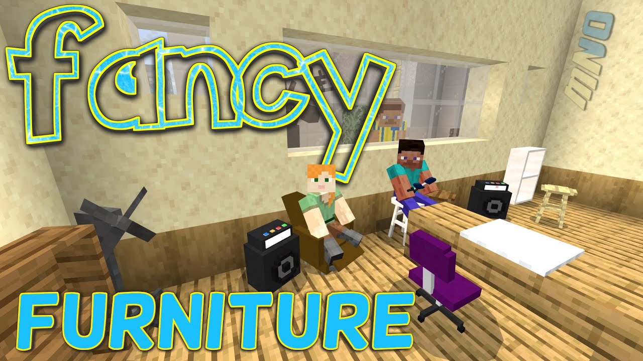 Fancy Furniture Addon (1.19) - MCPE/Bedrock Mod 16