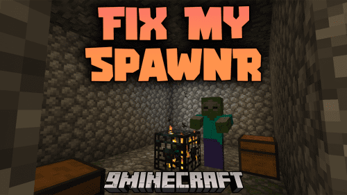 Fix My SpawnR Mod (1.19.2, 1.18.2) – Reduce Lag From Mob Spawners For Servers Thumbnail