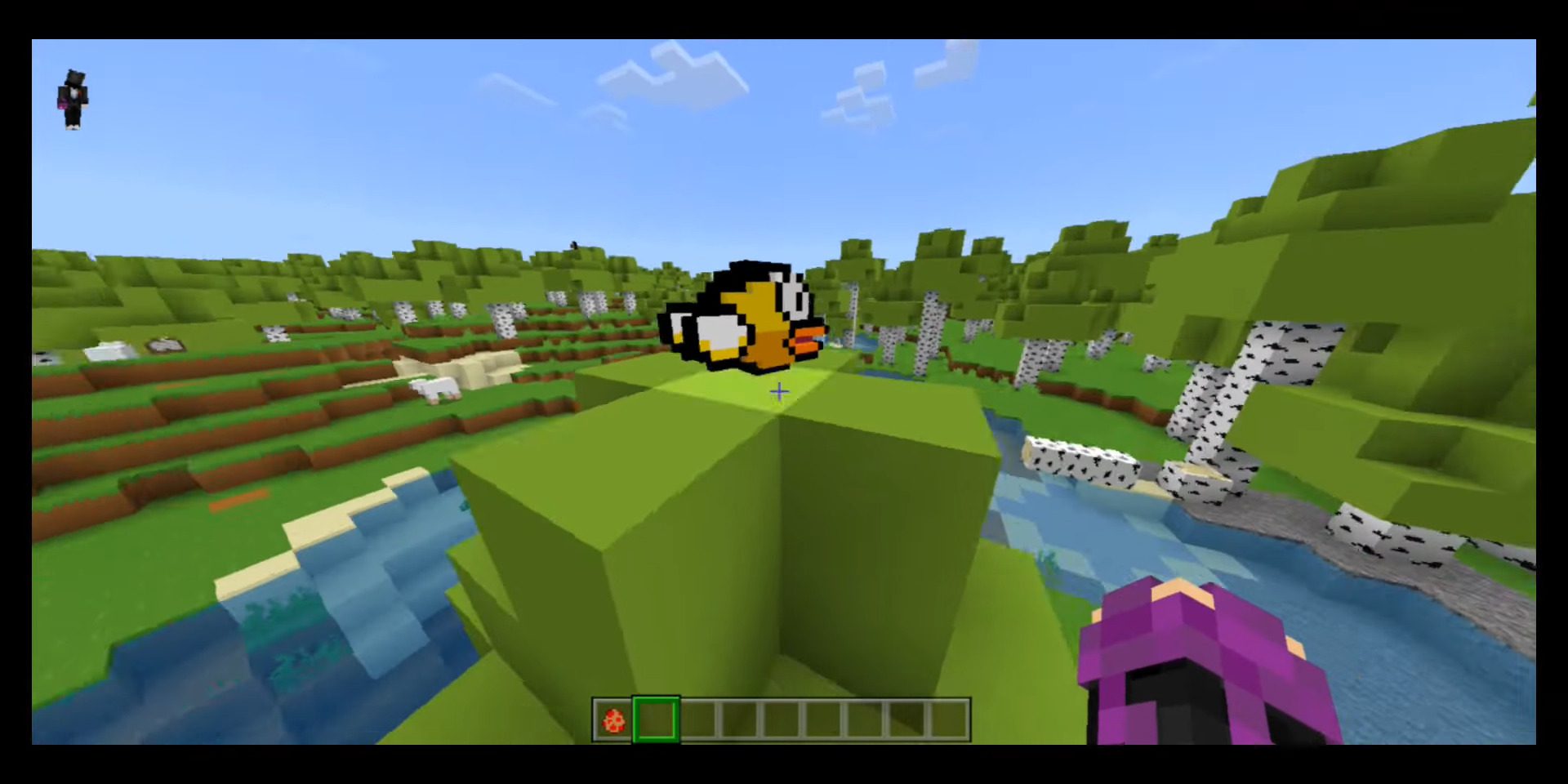 Flappy Bird Craft Map (1.19) - MCPE/Bedrock 6