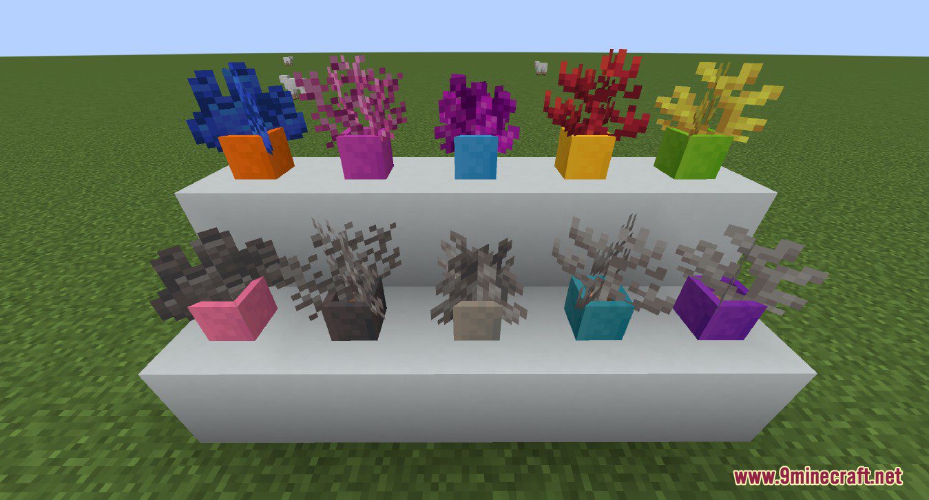 Flower Pots Plus Mod (1.20.4, 1.19.4) - For Flower Shop Build 5