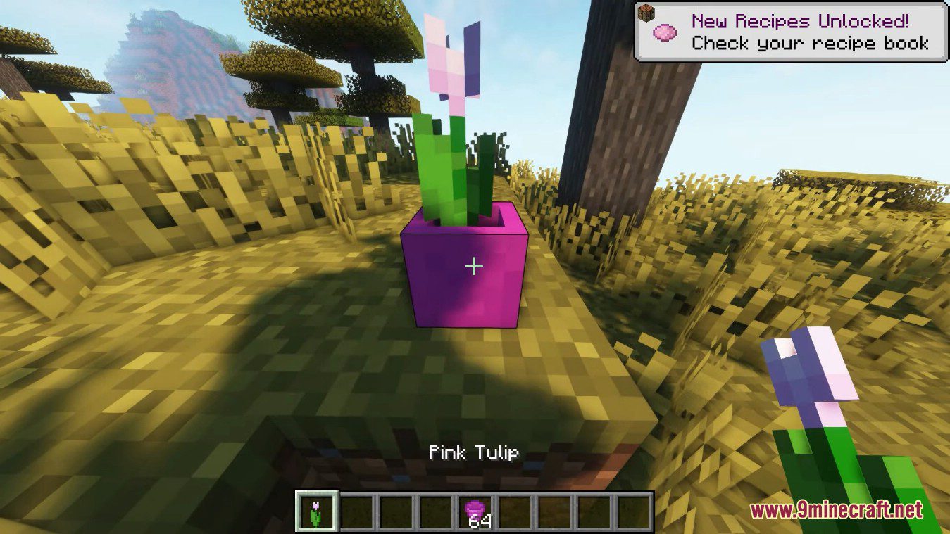 Flower Pots Plus Mod (1.20.4, 1.19.4) - For Flower Shop Build 8