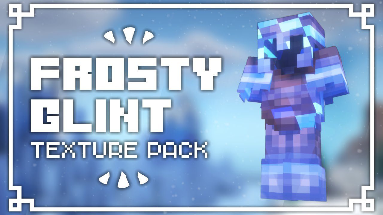 Frosty Enchantment Glint Texture Pack (1.19) - MCPE/Bedrock 1