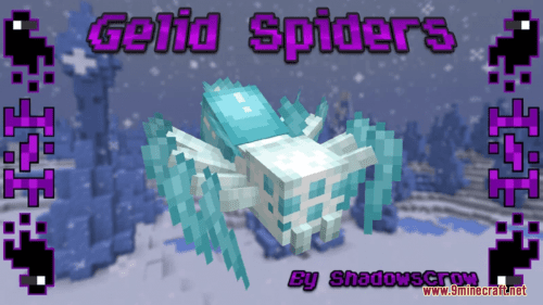Gelid Spiders Resource Pack (1.20.6, 1.20.1) – Texture Pack Thumbnail