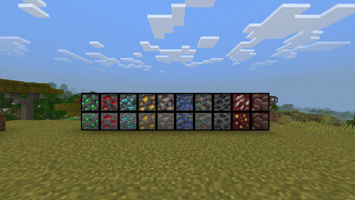 Outlined Ores Texture Pack (1.19) - MCPE/Bedrock 17