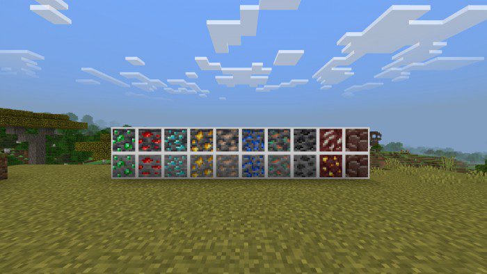 Outlined Ores Texture Pack (1.19) - MCPE/Bedrock 18