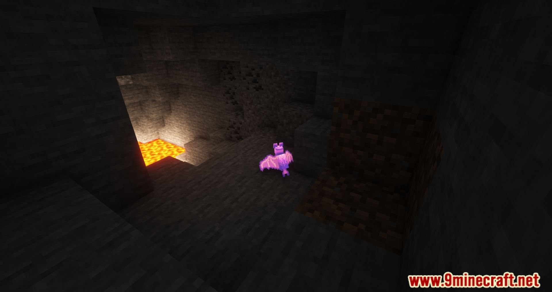 Glow Bats Mod (1.16.5) - Introducing A New Type Of Bat 3