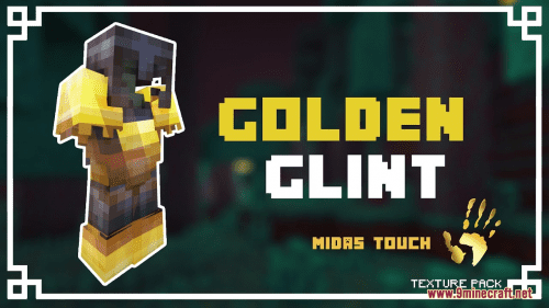 Golden Glint Resource Pack (1.20.6, 1.20.1) – Texture Pack Thumbnail