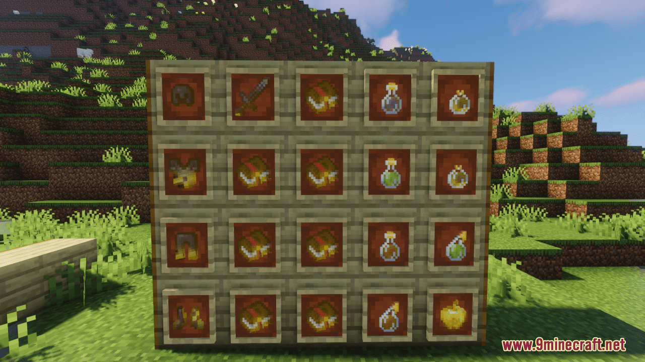 Golden Glint Resource Pack (1.20.4, 1.19.4) - Texture Pack 5