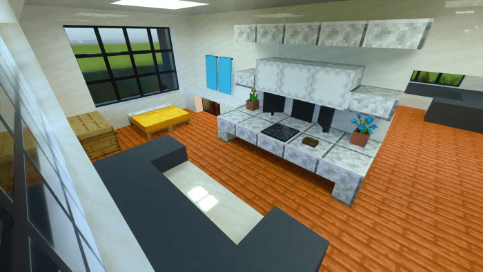 Instant Houses Addon (1.20, 1.19) - MCPE/Bedrock Mod 4