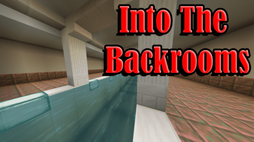 Into The Backrooms Map (1.20, 1.19) – MCPE/Bedrock Thumbnail