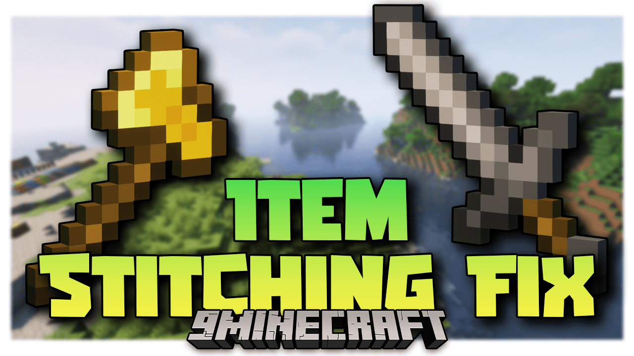 Item Stitching Fix Mod (1.19, 1.18.2) - No More Annoying Gaps In Every Single Model 1