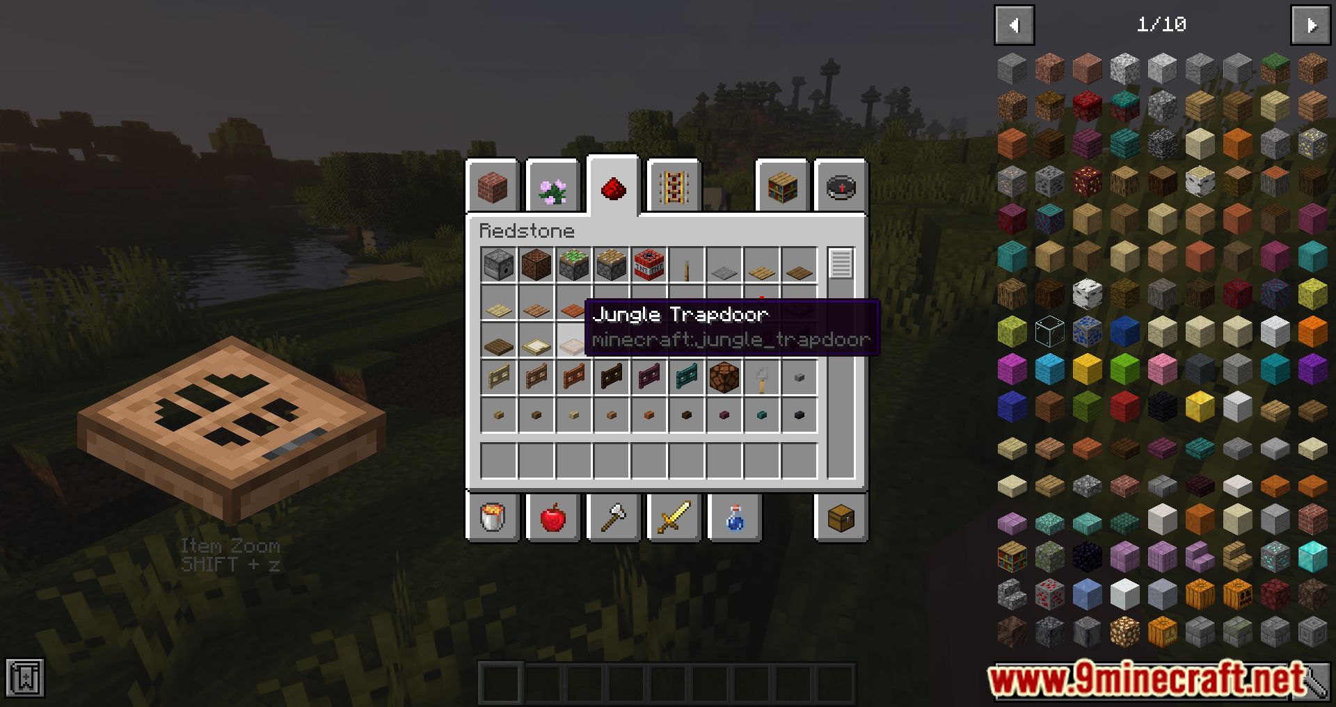 ItemZoom Rekindled Mod (1.16.5) - A Big Version Of Whatever Item 5