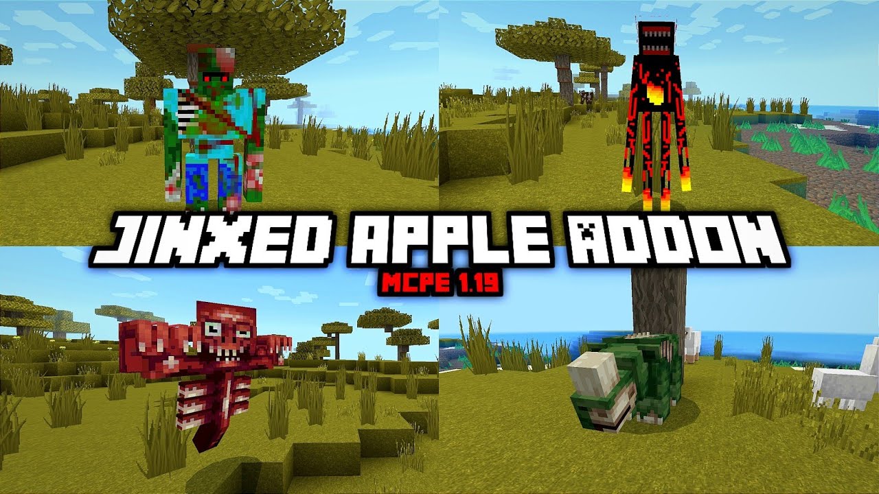 Jinxed Apple Addon (1.19) - MCPE/Bedrock Mod 1