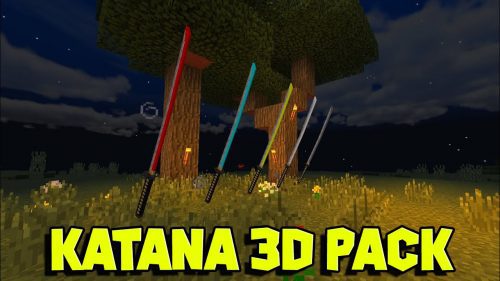 Katana 3D Pack (1.19) – MCPE/Bedrock Thumbnail