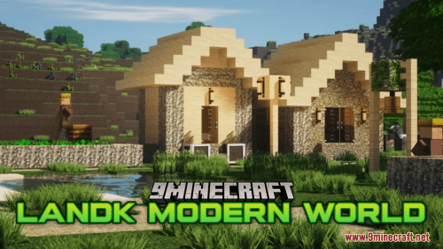 LandK Modern World Resource Pack (1.20.6, 1.20.1) – Texture Pack Thumbnail