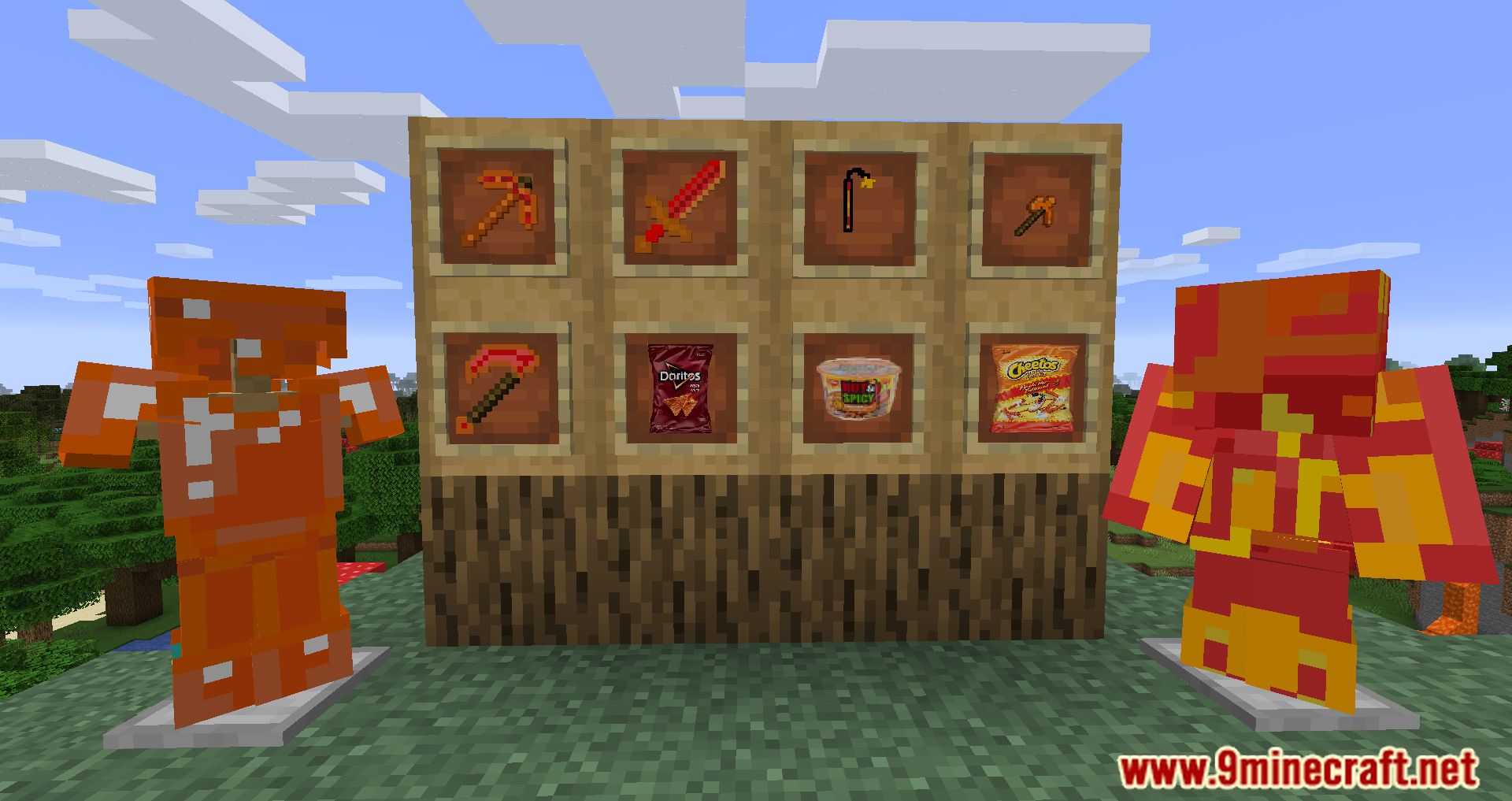 Lava Lucky Block Util Mod (1.16.5) - Add Content To Lava Lucky Block Addon 2