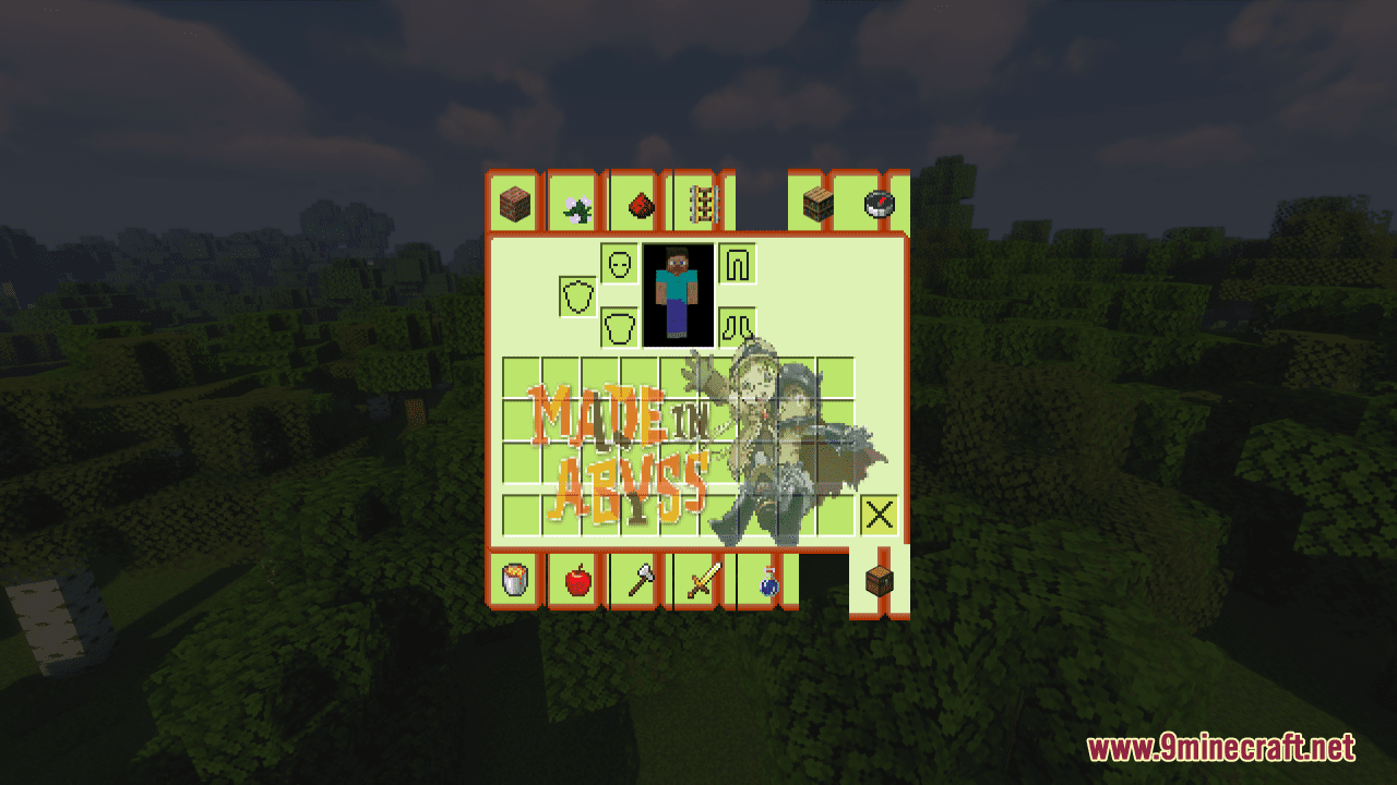 Made In Abyss GUI Resource Pack (1.19.4, 1.19.2) - Texture Pack 7