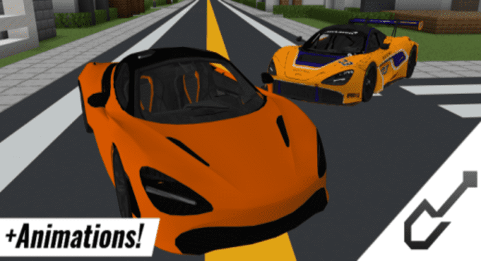 McLaren 720s Addon (1.19) - MCPE/Bedrock Mod 1