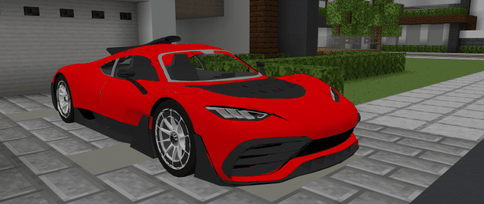 Mercedes AMG Project 1 Addon (1.19) - MCPE/Bedrock Mod 2