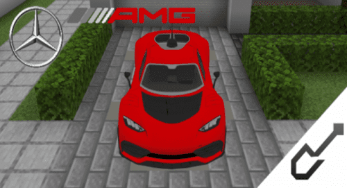 Mercedes AMG Project 1 Addon (1.19) – MCPE/Bedrock Mod Thumbnail