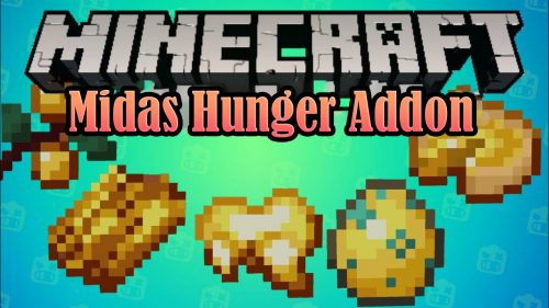 Midas Hunger Addon (1.19) – MCPE/Bedrock Mod Thumbnail