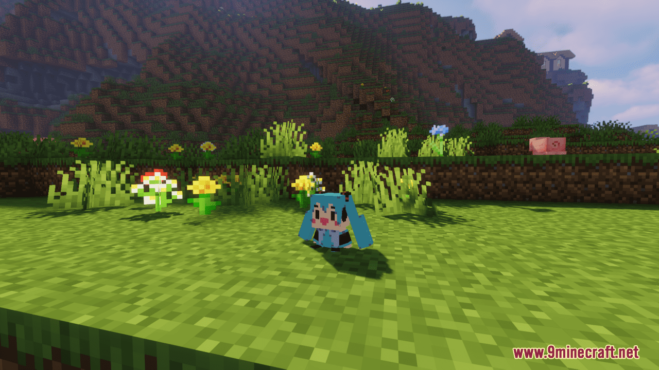 Miku Hat Resource Pack (1.20.6, 1.20.1) - Texture Pack 5