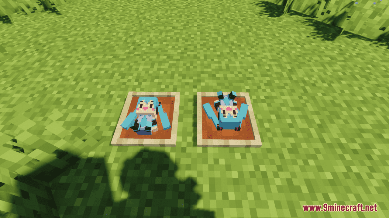 Miku Hat Resource Pack (1.20.6, 1.20.1) - Texture Pack 7