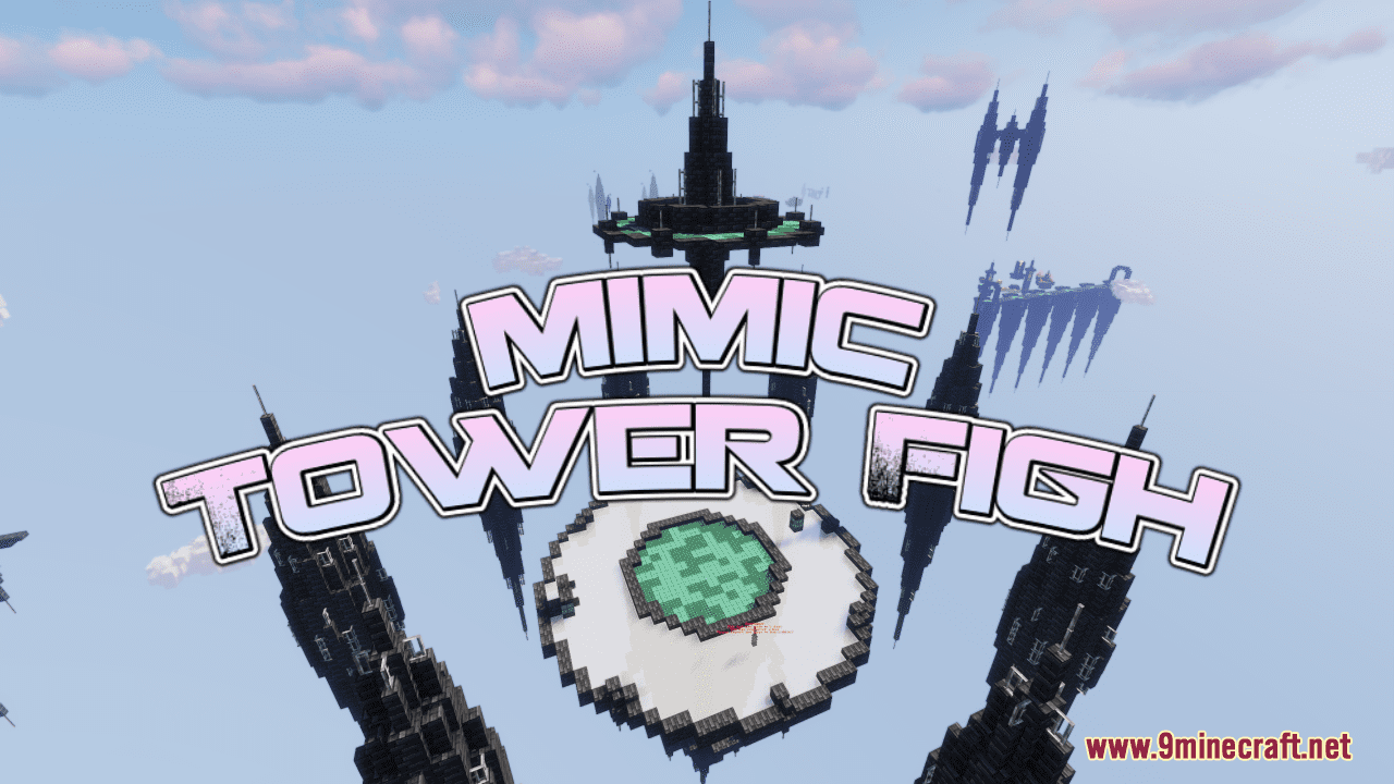 Mimic Tower Fight Map (1.19.3, 1.18.2) - Strive To The Top! 1