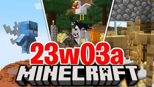 Minecraft 1.19.4 Snapshot 23w03a – Java Edition Thumbnail